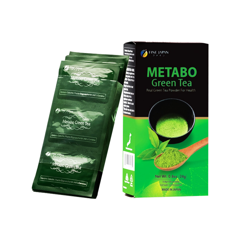 Bột trà xanh Metabo Green Tea hỗ trợ giảm cân (hộp 30 gói)