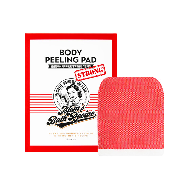 Miếng Tẩy Tế Bào Chết Cơ Thể Mom's Bath Recipe Strong giảm mụn viêm cơ thể  (gói 1 miếng)
