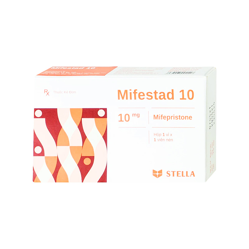 Thuốc Mifestad 10 Stella tránh thai khẩn cấp (hộp 1 vỉ x 1 viên)