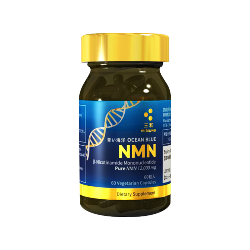Viên uống Mitsuwa Ocean Blue NMN hỗ trợ chống lão hóa (hộp 1 chai x 60 viên)