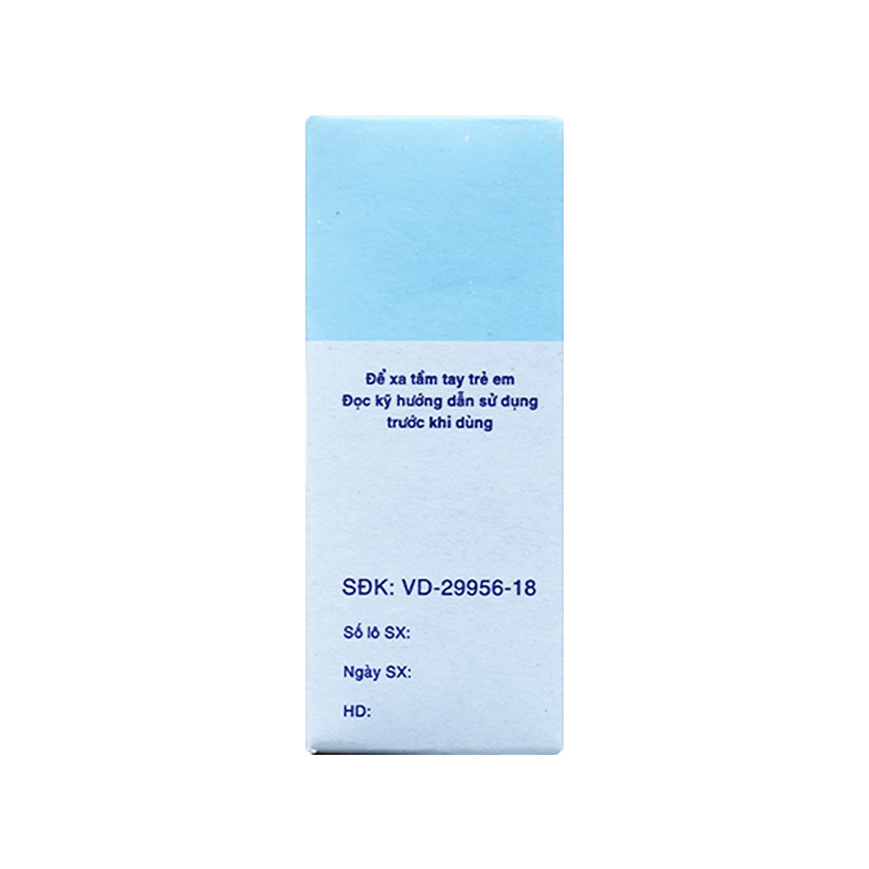 Thuốc Natri clorid 0.9% Bidiphar vệ sinh mắt, nhỏ mũi  (chai 10ml)