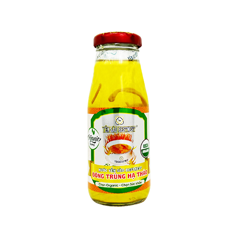 Nước Yến Bestnest Đông Trùng Hạ Thảo (chai 180ml)