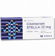 Thuốc Citalopram Stella 20mg điều trị trầm cảm, rối loạn hoảng loạn (hộp 3 vỉ x 10 viên)