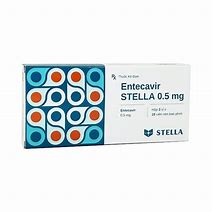 Thuốc Entecavir Stella 0.5mg điều trị viêm gan B (hộp 3 vỉ x 10 viên)