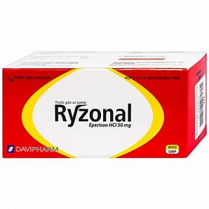 Thuốc Ryzonal 50mg giãn cơ, cải thiện triệu chứng tăng trưởng lực cơ (hộp 6 vỉ x 10 viên)