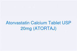 Thuốc Atorvastatin Calcium Tablets USP 20mg điều trị tăng mỡ máu (hộp 10 vỉ x 10 viên)