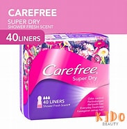 Băng vệ sinh hằng ngày siêu thấm Carefree (gói 40 miếng)