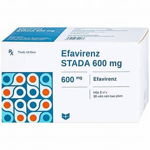 Thuốc Efavirenz Stella 600mg phòng ngừa sau phơi nhiễm HIV (hộp 3 vỉ x 10 viên)