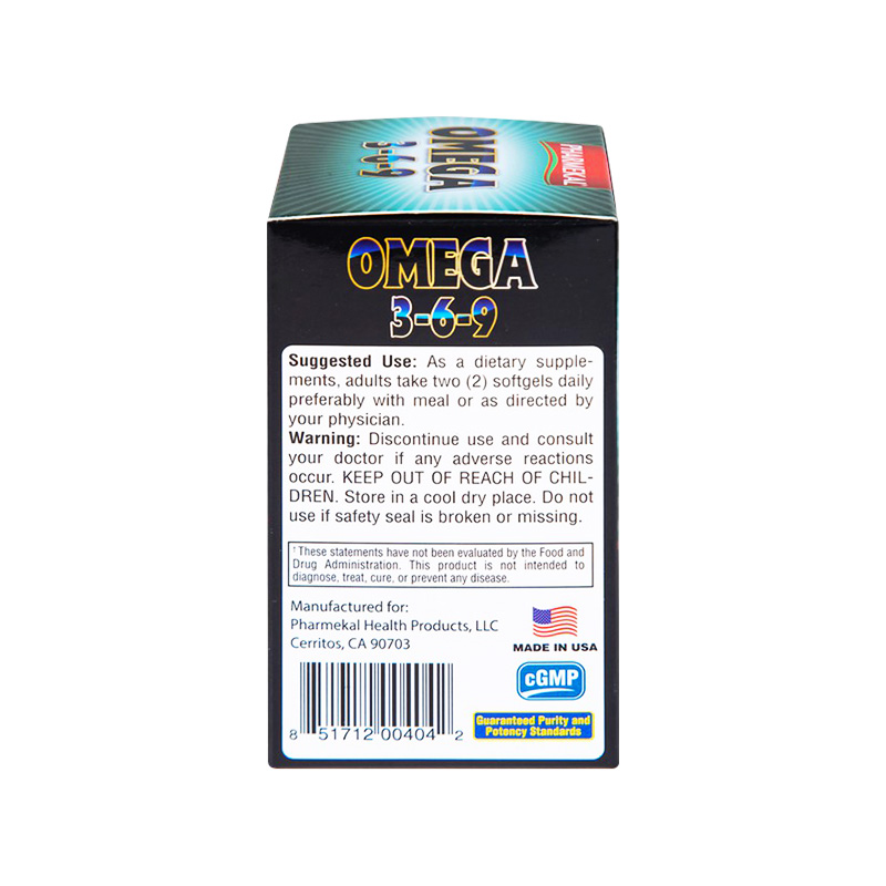 Viên uống Omega 3-6-9 Pharmekal hỗ trợ giảm nguy cơ xơ vữa động mạch (hộp 100 viên)