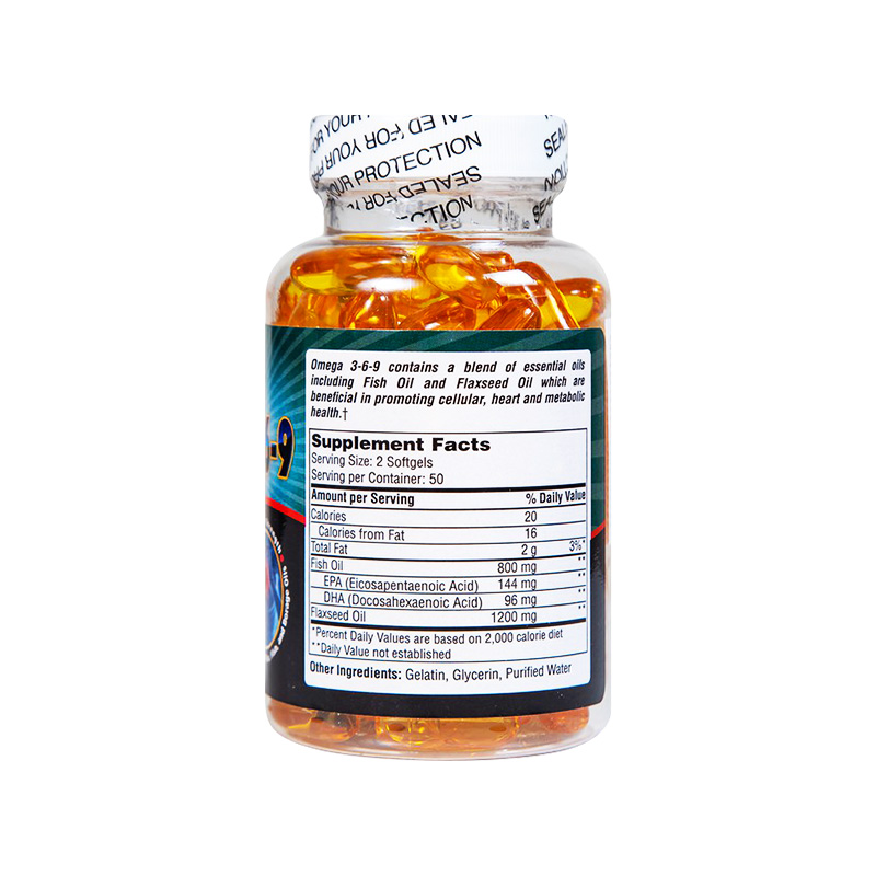 Viên uống Omega 3-6-9 Pharmekal hỗ trợ giảm nguy cơ xơ vữa động mạch (hộp 100 viên)