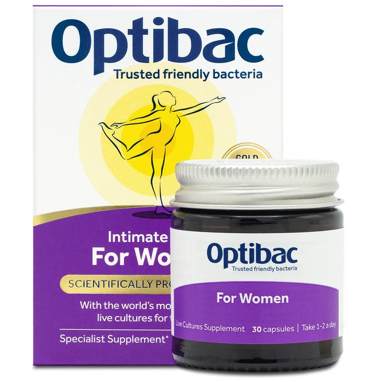 Thực phẩm bảo vệ sức khỏe Optibac For Women (hộp 1 lọ x 30 viên)