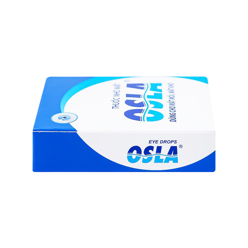 Thuốc nhỏ mắt Osla dùng cho mắt mỏi, mắt khô (hộp 1 chai x 15ml)