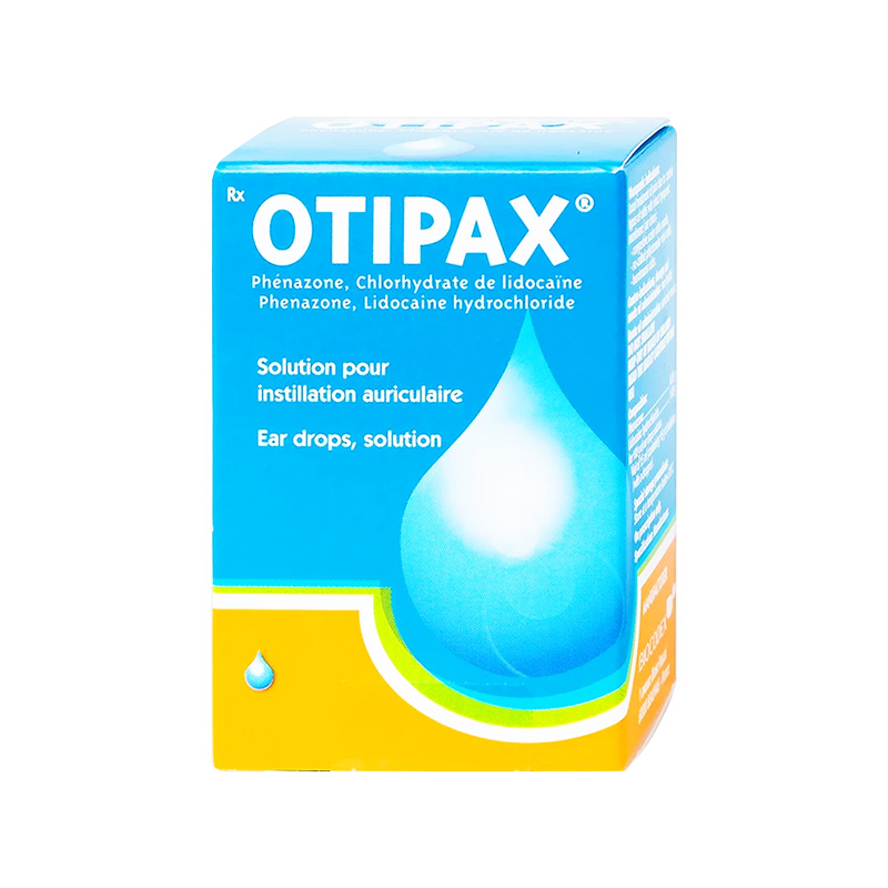 Thuốc nhỏ tai Otipax điều trị đau do viêm tai (hộp 1 chai x 15ml)