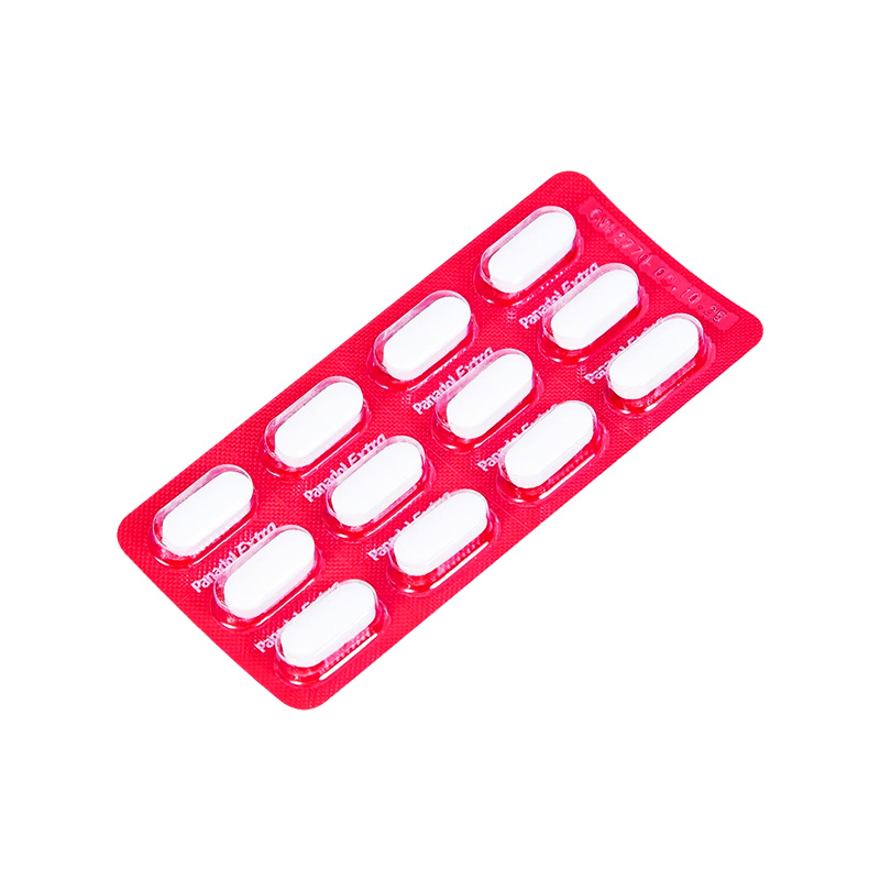 Viên nén Panadol Extra giảm mạnh các cơn đau, hạ sốt (hộp 15 vỉ x 12 viên)