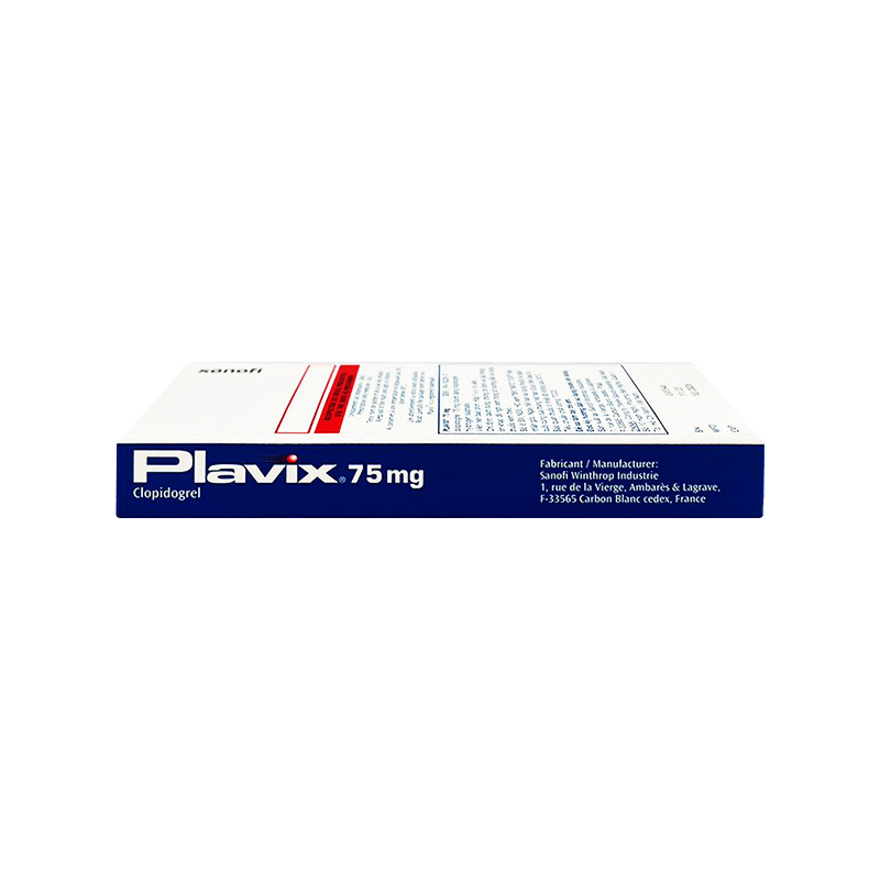 Thuốc Plavix 75mg phòng và điều trị huyết khối (hộp 1 vỉ x 14 viên)