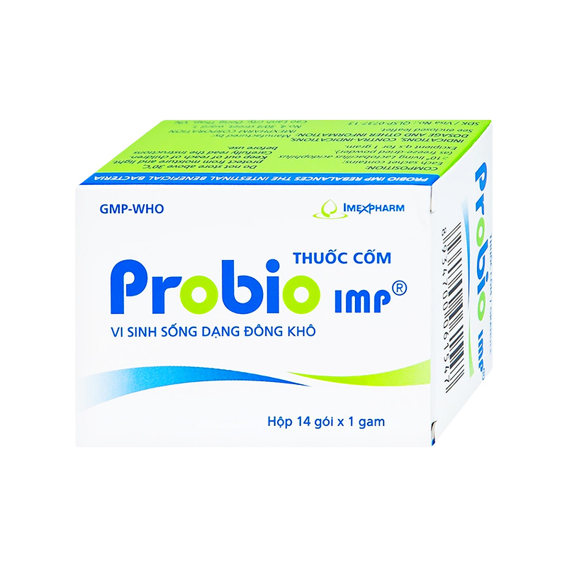 Thuốc cốm Probio IMP bổ sung lợi khuẩn (hộp 14 gói x 1g)