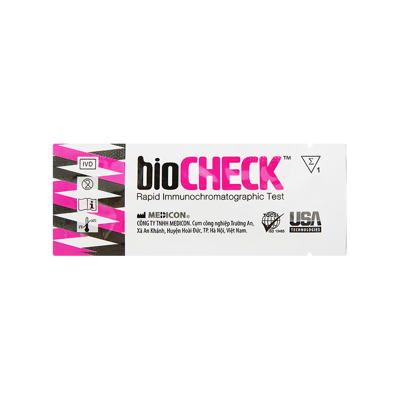 Que thử rụng trứng Bio Check (hộp 7 cái)