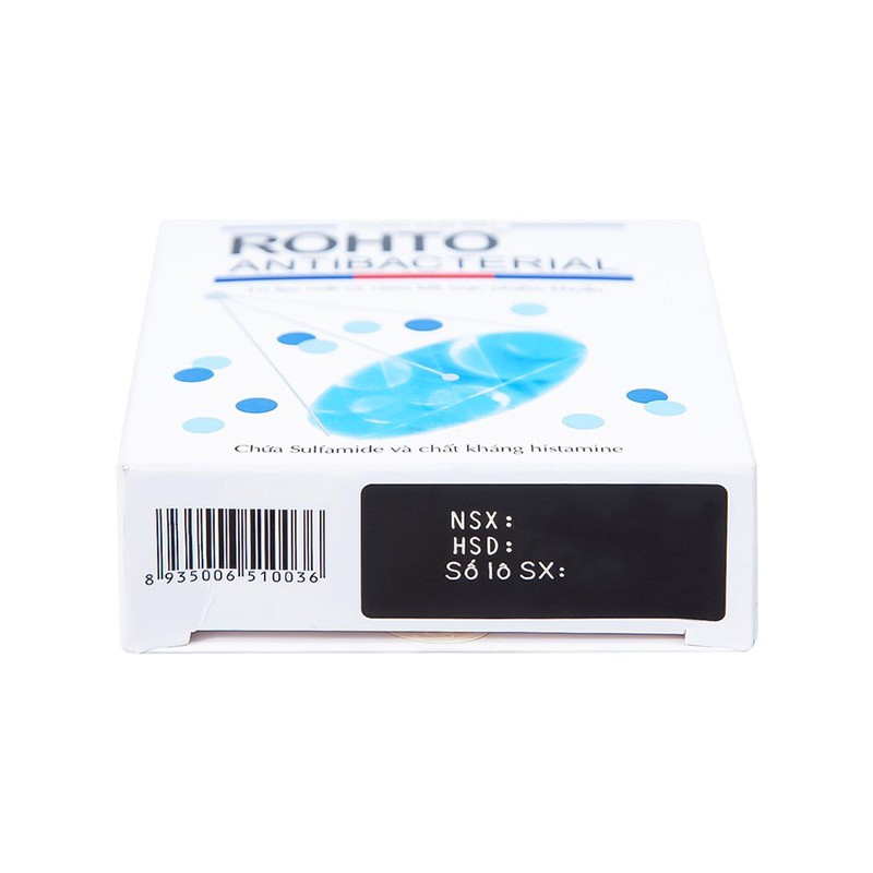 Thuốc nhỏ mắt Rohto Antibacterial điều trị lẹo mắt, viêm kết mạc (chai 13ml)