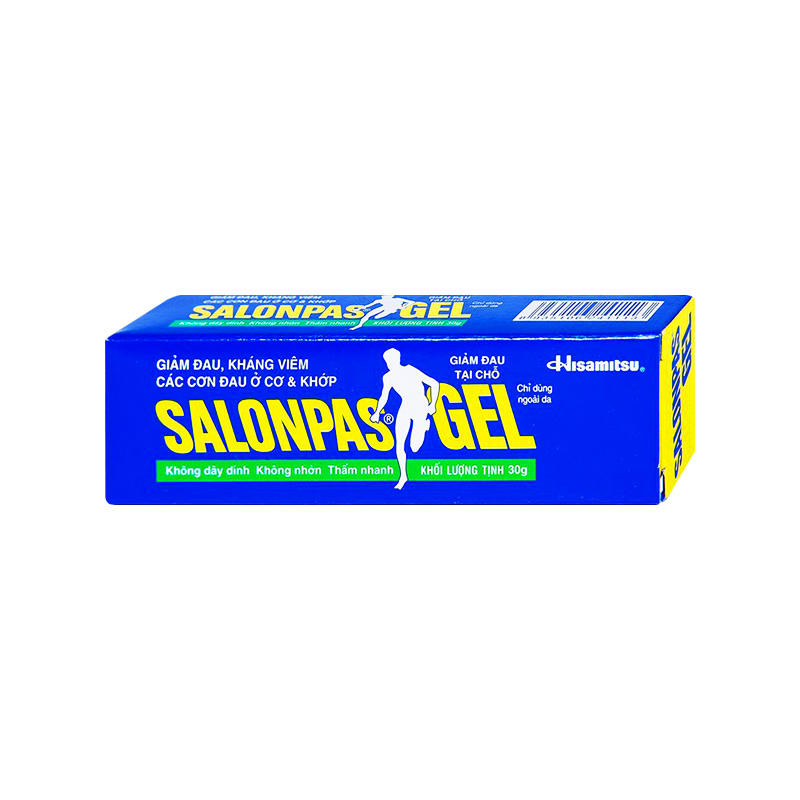 Gel Salonpas giảm đau cơ, đau khớp (hộp 1 tuýp x 30g)