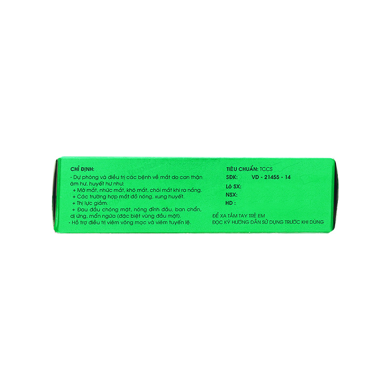 Thuốc Sáng Mắt Traphaco dự phòng và điều trị các bệnh lý về mắt (hộp 3 vỉ x 10 viên)