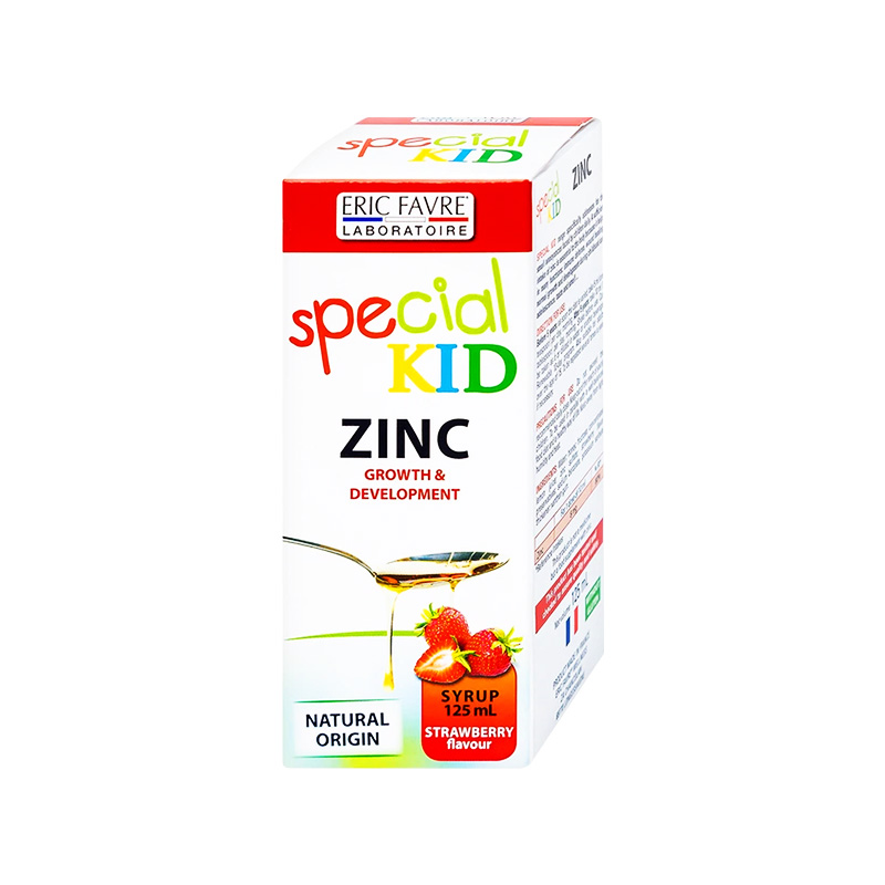 Siro Special Kid Zinc bổ sung kẽm, hỗ trợ tăng sức đề kháng cho trẻ (hộp 1 chai x 125ml)