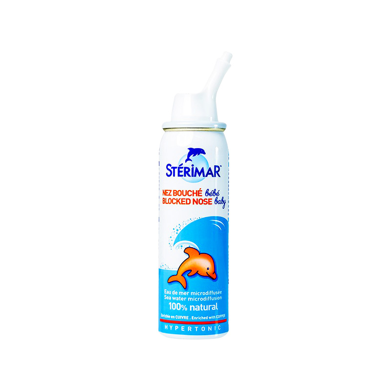 Sterimar Blocked Nose Baby hỗ trợ giảm viêm mũi, nghẹt mũi (hộp 1 chai x 50ml)