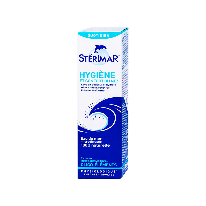 Sterimar Nose Hygiene & Comfort vệ sinh mũi hàng ngày (hộp 1 chai x 50ml)
