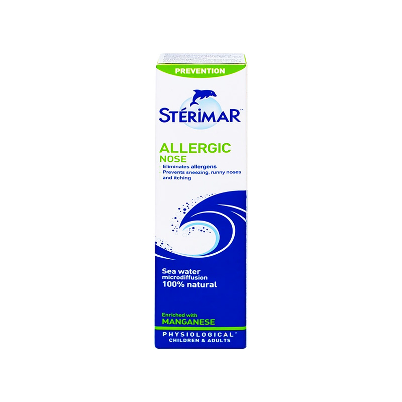 Sterimar Sensitive Nose cải thiện tình trạng khô và kích ứng mũi (hộp 1 chai x 50ml)