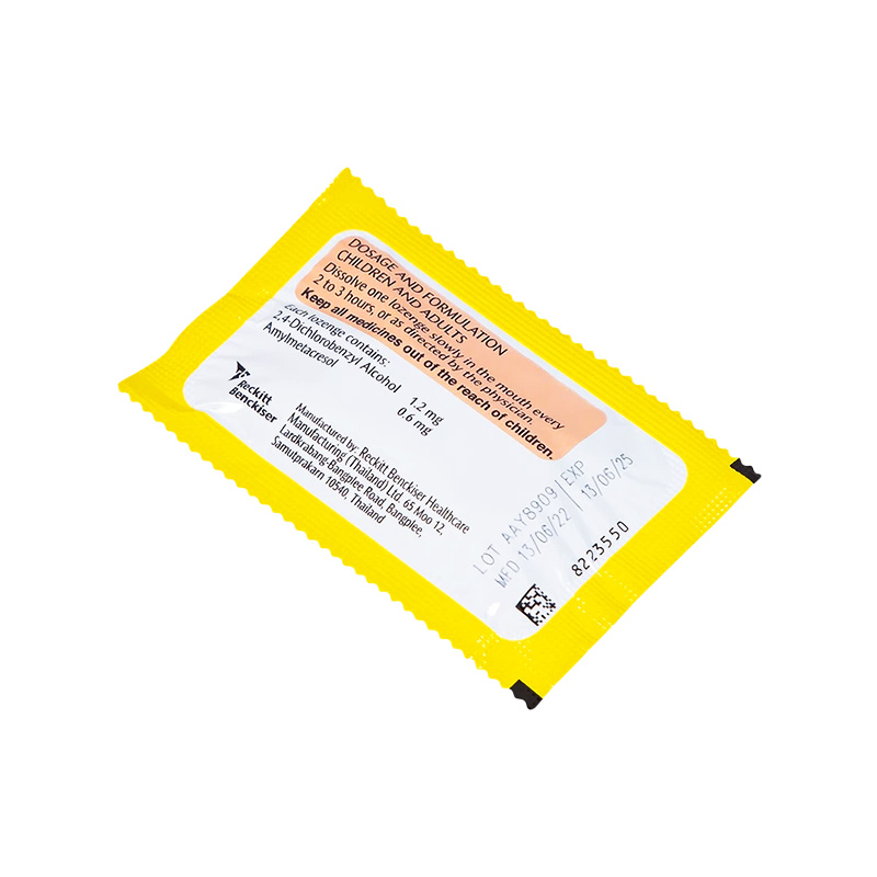Viên ngậm Strepsils Soothing mật ong & chanh kháng khuẩn, giảm đau họng (hộp 50 gói x 2 viên)