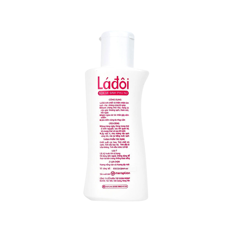 Sữa vệ sinh phụ nữ Lá đôi (100 ml hồng), Việt Nam