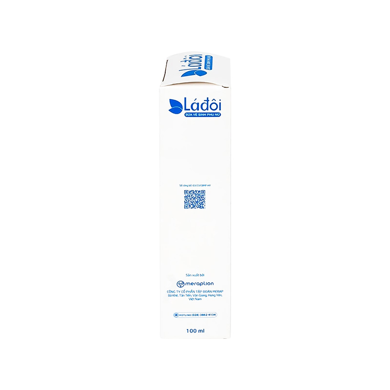 Sữa vệ sinh phụ nữ Shema lá đôi màu xanh làm sạch, khử mùi (hộp 1 chai x 100ml)