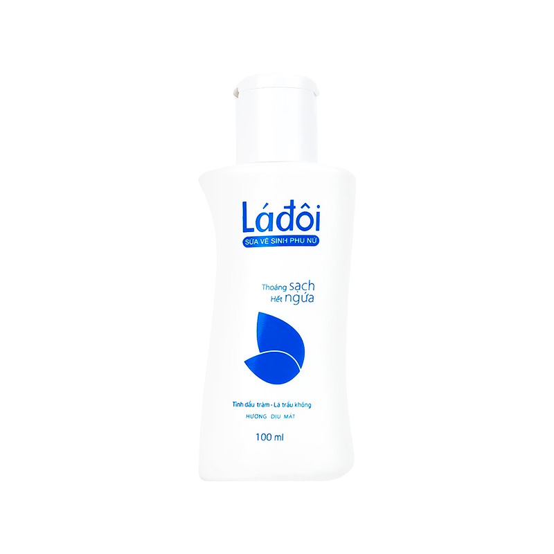 Sữa vệ sinh phụ nữ Shema lá đôi màu xanh làm sạch, khử mùi (hộp 1 chai x 100ml)