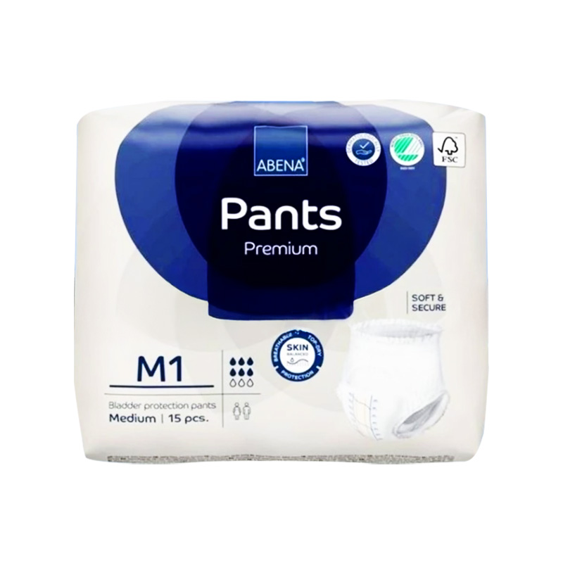 Tã quần người lớn Abena Pants Premium M1 (gói 15 miếng)