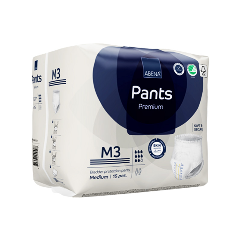 Tã quần người lớn Abena Pants Premium M3 (gói 15 miếng)