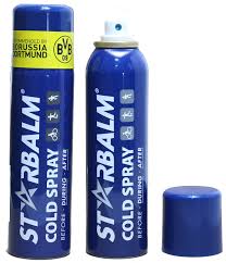 Xịt lạnh Starbalm Cold Spray giảm đau, kháng viêm cơ xương (chai 150ml)