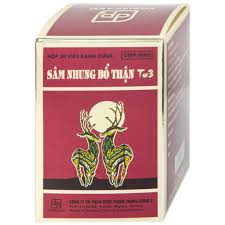 Thuốc Sâm Nhung Bổ Thận TW3 dưỡng huyết tư âm, bổ thận, cố tinh (hộp 1 chai x 30 viên)