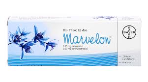 Marvelon thuốc tránh thai hàng ngày (hộp 3 vỉ x 21 viên)
