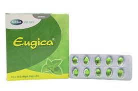Thuốc Eugica điều trị ho đờm, cảm cúm, sổ mũi (hộp 10 vỉ x 10 viên)