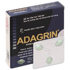 Thuốc Adagrin 100mg điều trị rối loạn cương dương (hộp 1 vỉ x 3 viên)