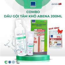 Combo dầu gội, tắm khô Abena (chai 200ml)