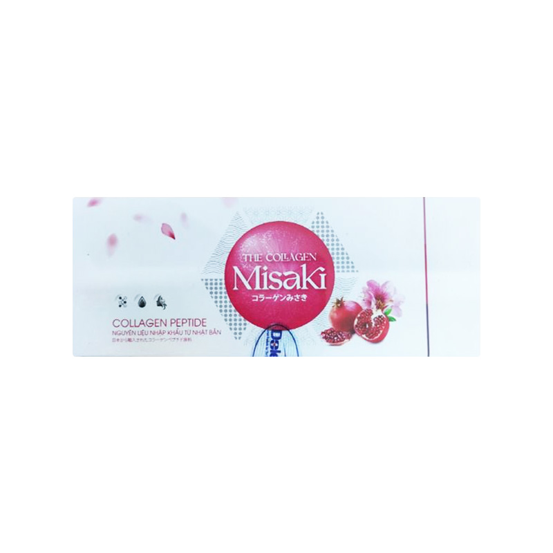 The Collagen Misaki hỗ trợ độ ẩm, làm sáng da (hộp 30 viên)