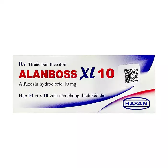 Thuốc AlanBoss XL 5 điều trị các triệu chứng của phì đại tuyến tiền liệt (hộp 3 vỉ x 10 viên)