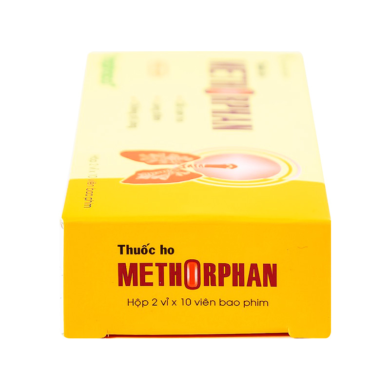 Thuốc ho Methorphan Traphaco điều trị ho khan, ho do dị ứng  (hộp 10 vỉ x 10 viên)