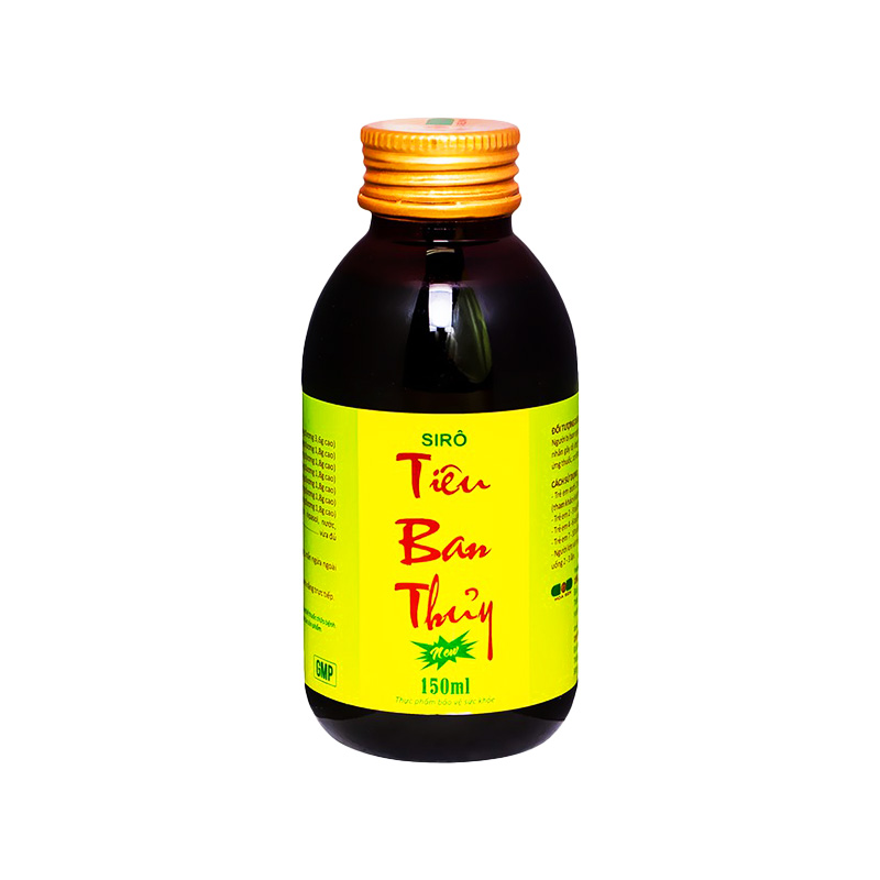 Siro Tiêu Ban Thủy hỗ trợ thanh nhiệt giải độc, giảm dị ứng (hộp 1 chai x 150ml)