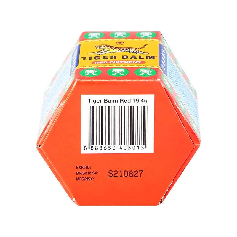 Thuốc mỡ Tiger Balm Red Ointment giảm đau nhức cơ, bong gân (hộp 1 lọ x 19,4g)