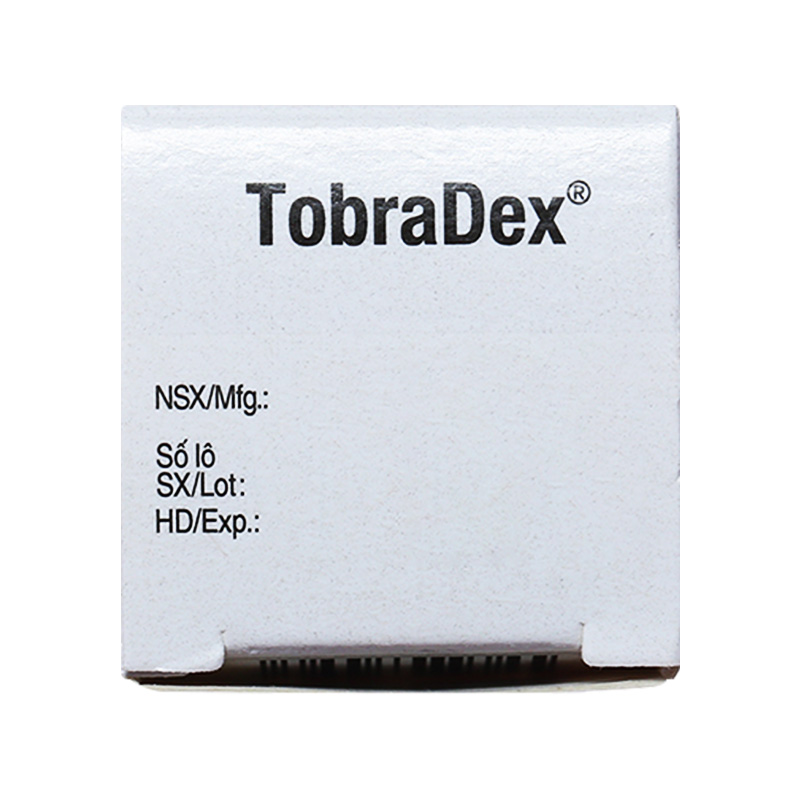 Hỗn dịch nhỏ mắt Tobradex điều trị viêm mắt (hộp 1 chai x 5ml)