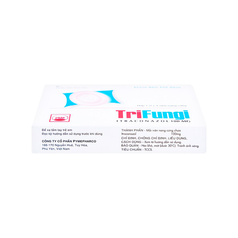 Thuốc Trifungi điều trị nhiễm nấm (hộp 1 vỉ x 4 viên)
