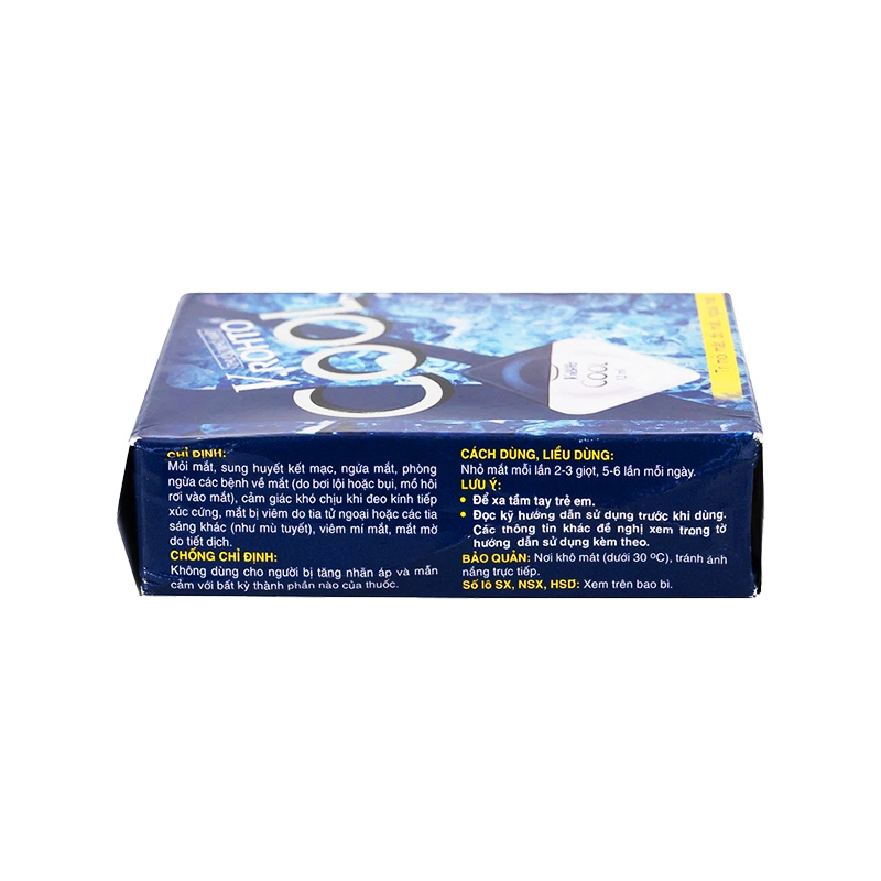 Thuốc nhỏ mắt V.Rohto Cool điều trị mỏi mắt, đỏ mắt, ngứa mắt (chai 15ml)