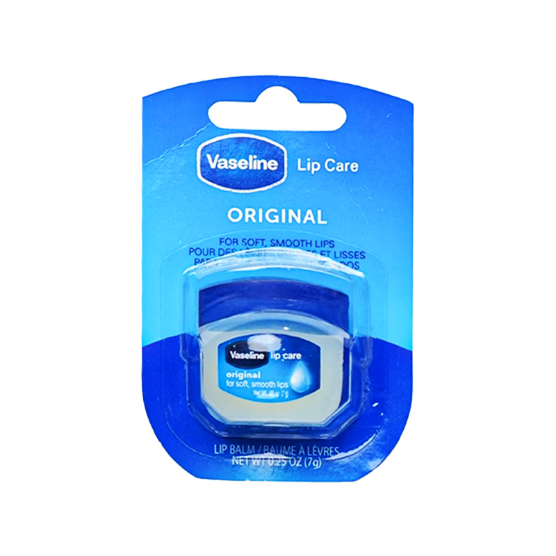 Son Vaseline Lip Original dưỡng môi mềm mịn, tự nhiên (hũ x 7g)