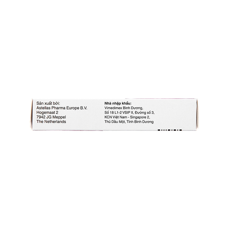 Thuốc Vesicare 5mg điều trị tiểu không tự chủ (hộp 3 vỉ x 10 viên)